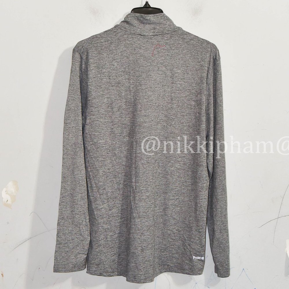 Spyder Active Men’s Light Weight ¼ Zip Gray - Picture 6 of 9